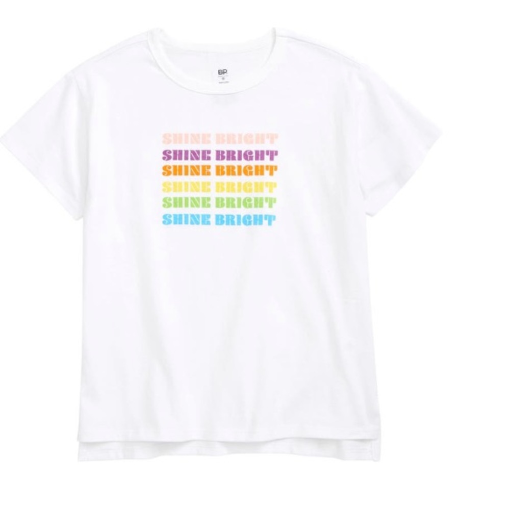 NWT Be Proud Kids Pride Gender Inclusive T-shirt